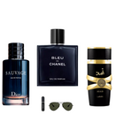 Coffret Elegancia Sublime 3 perfumes, 1 perfumero y 1 par de gafas